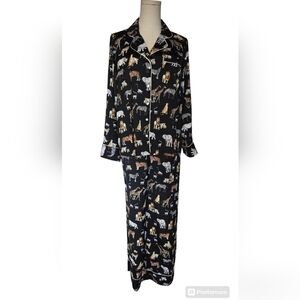 NWT Banana Republic Satin Long Sleeve Pajama Top and pant set